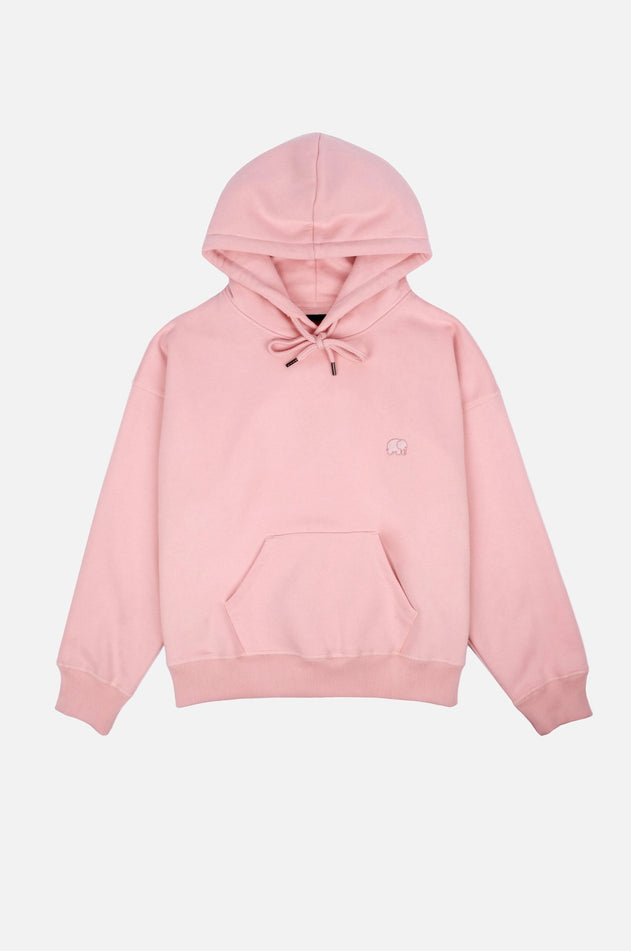 Trendsplant Organic Essential Oversized Hoodie Pale Pink