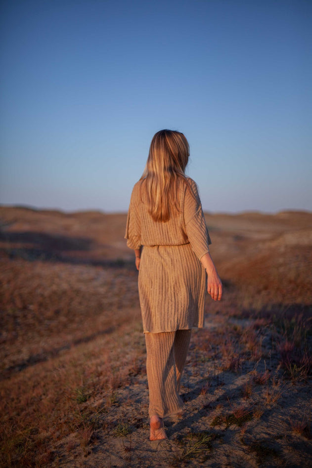 Sole Linen Beach Dress Sand