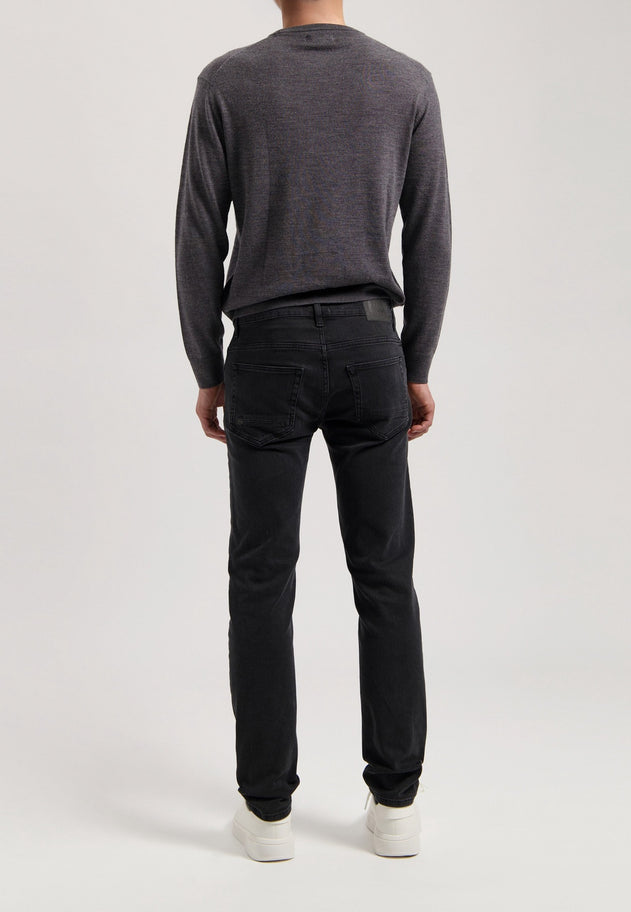 Dunn Low Tapered Jeans Stone Black