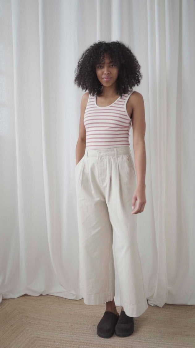 Sandhamn Pants Sand Stone - IVALO.COM