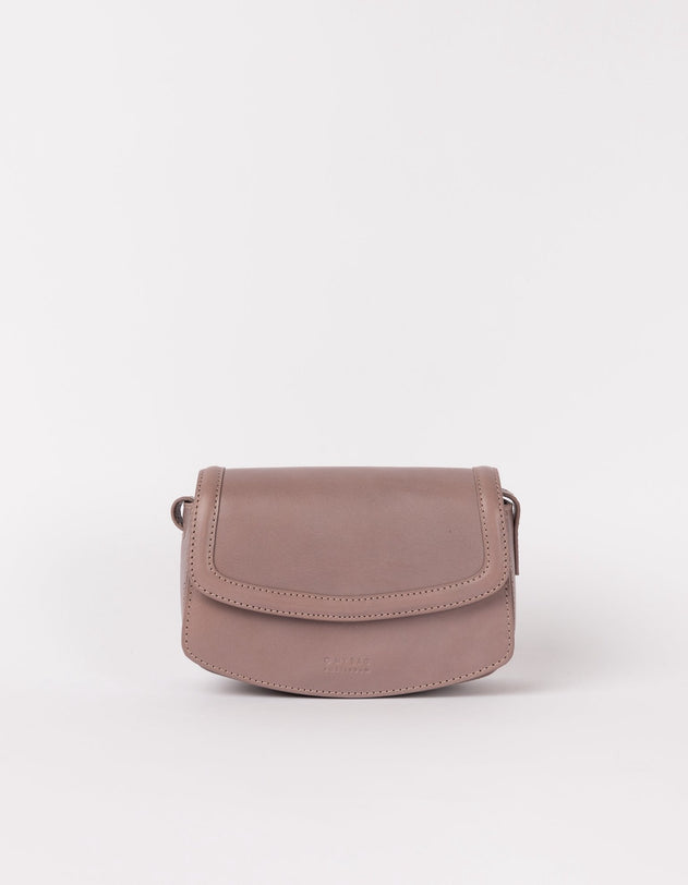 Kendalini Classic Leather Bag Pale Mauve