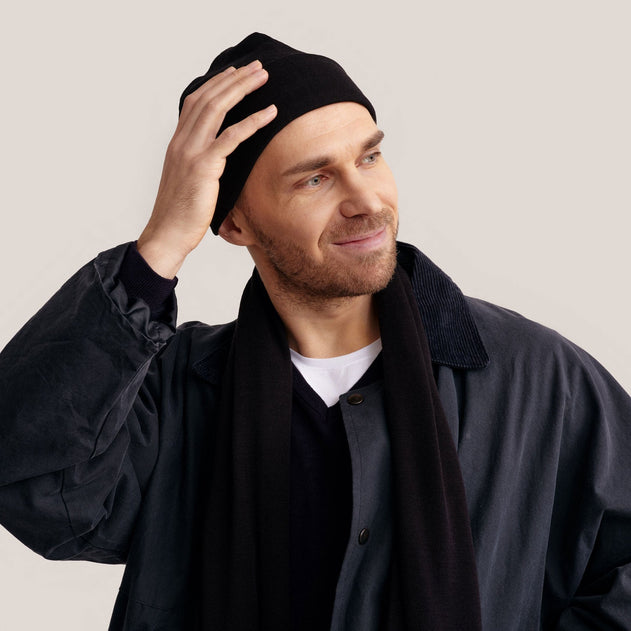 Tam Silk Merino Silk Double Beanie