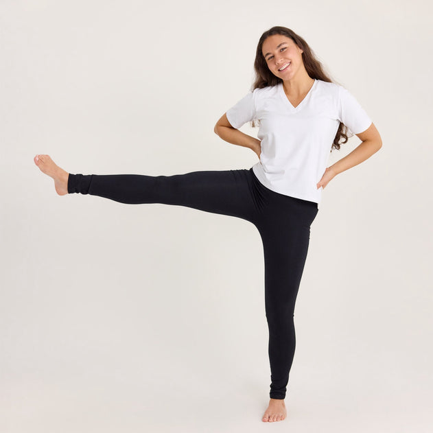 Tam Silk Women's Bamboo Leggings