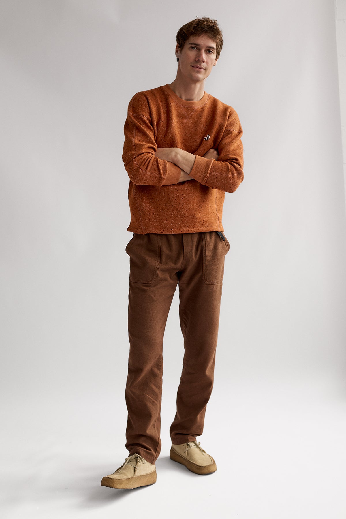 Dundrum Sweatshirt Umber Orange