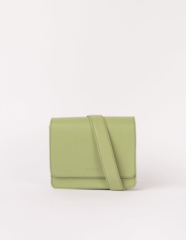 Audrey Mini Bag Classic Leather Tea Green