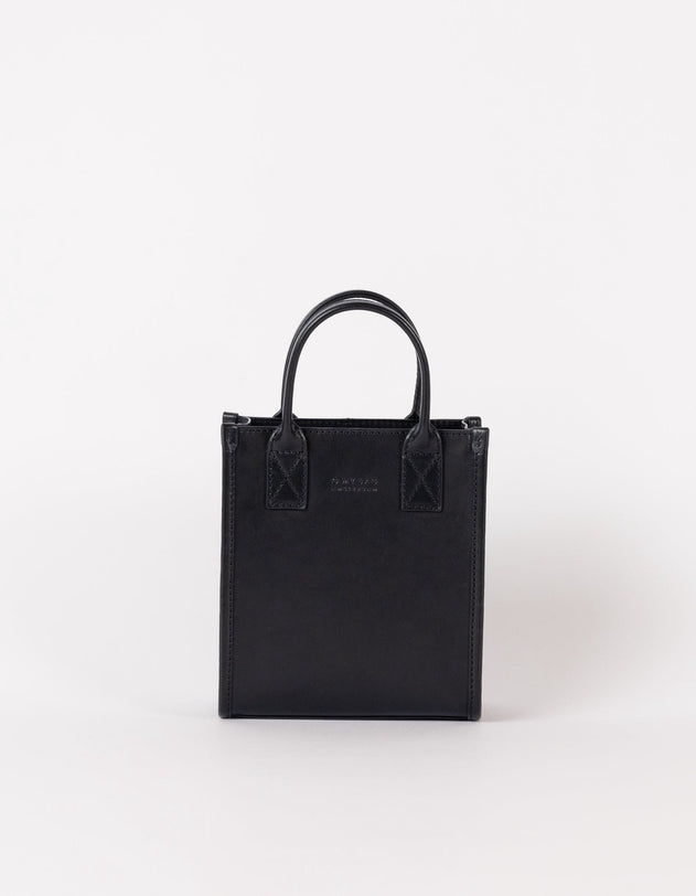 Jackie Classic Leather Mini Bag Black