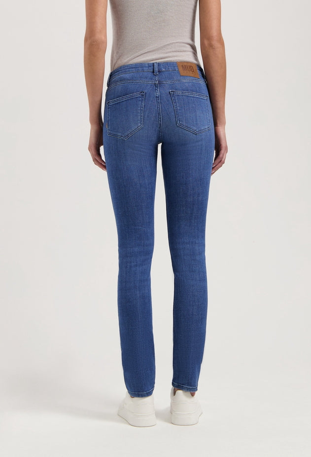 Faye Low Slim Jeans Authentic Indigo