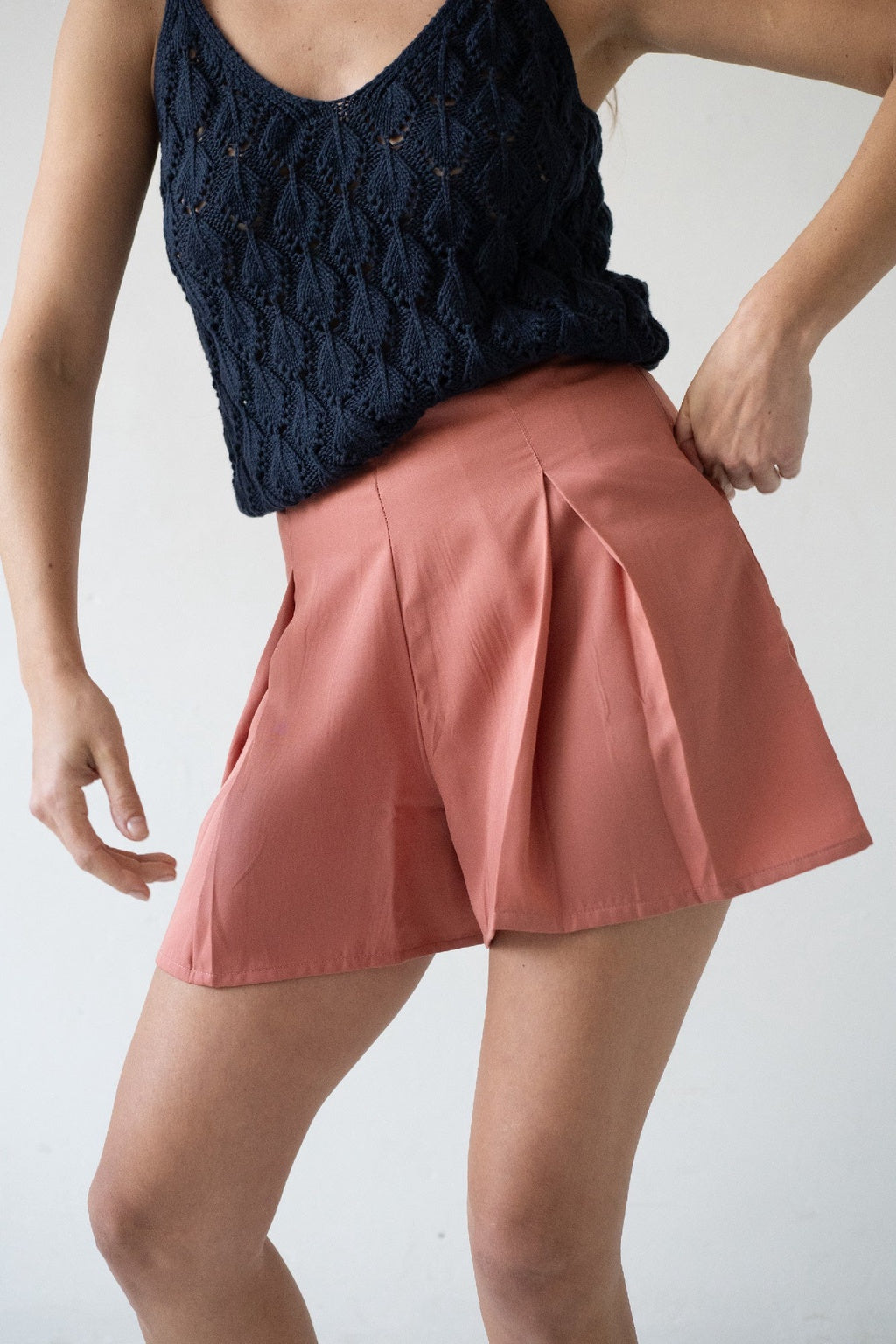 Hannia TENCEL™ Shorts in Pink
