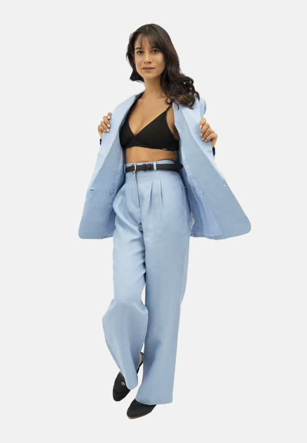 French Riviera NCE - brede pootbroek - Blue -Xs