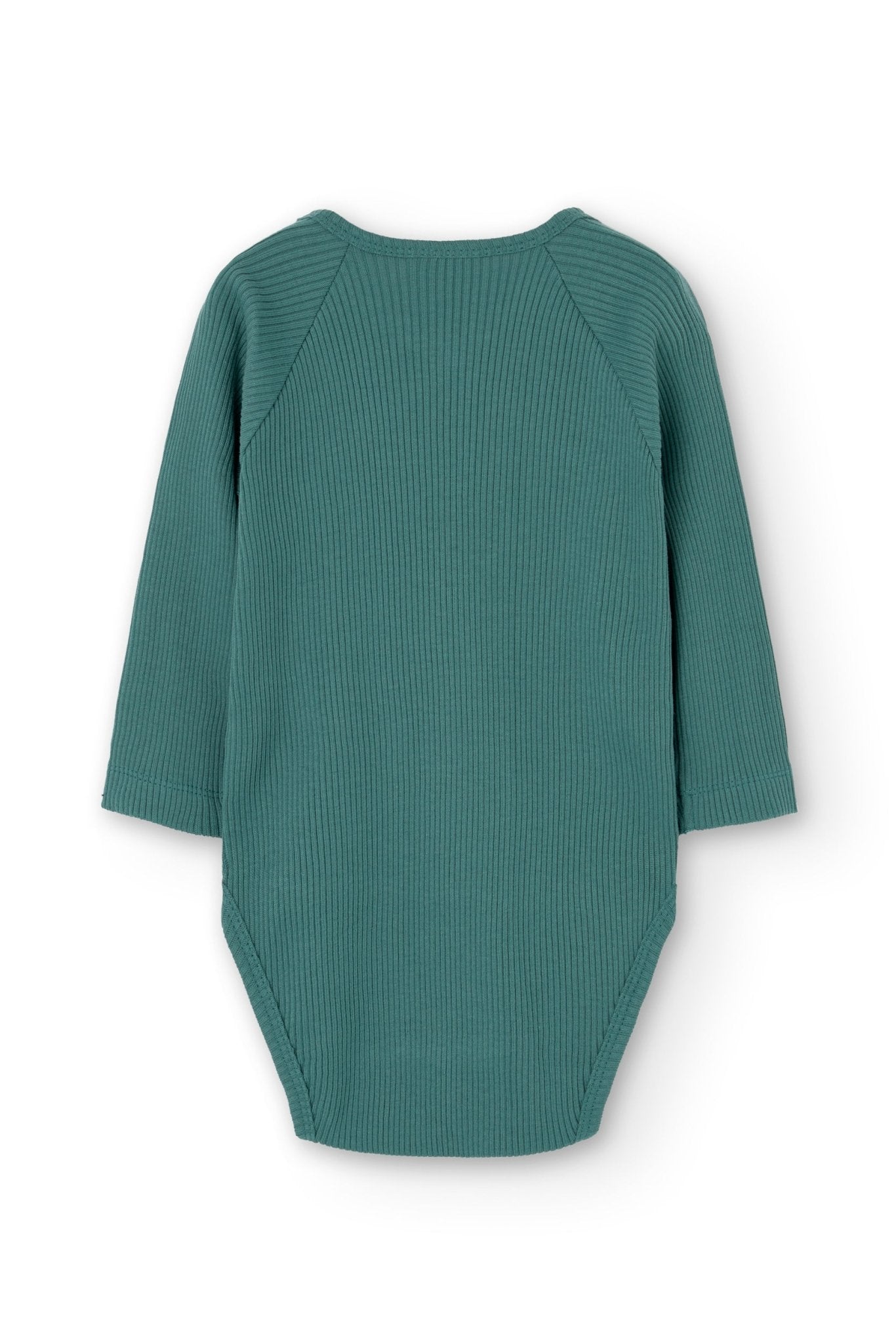 Baby's Griselle Long Sleeve Ribbed Bodysuit Blue