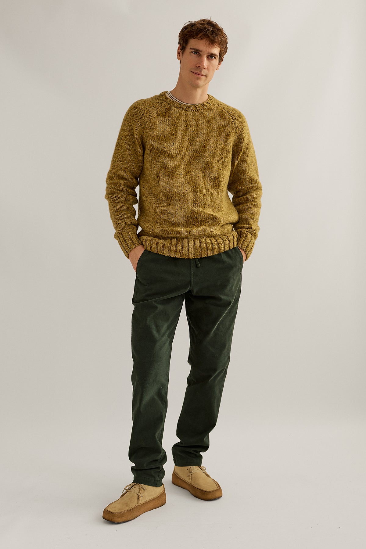 Golden Knit Gold Green