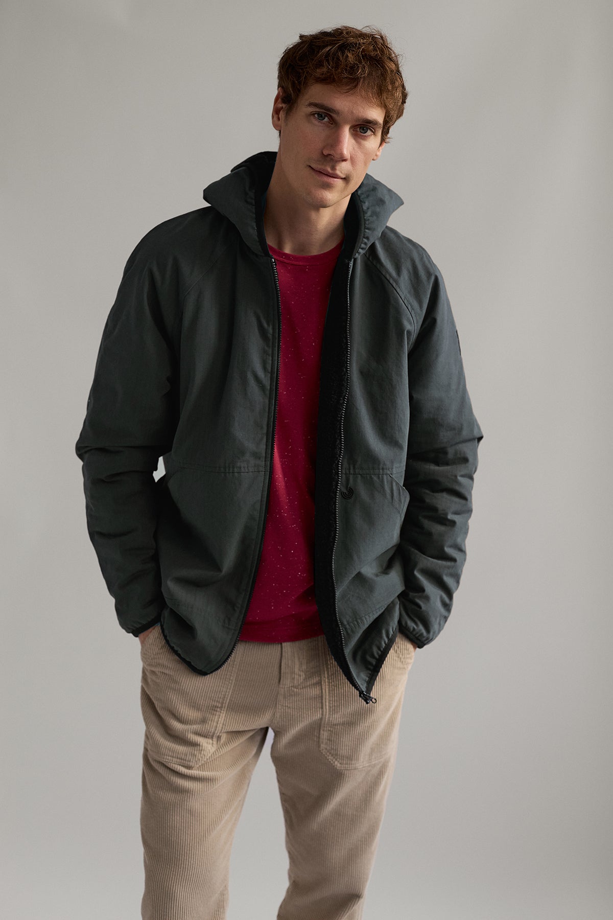 Hakluyt Hoded Jacket Dark Sand