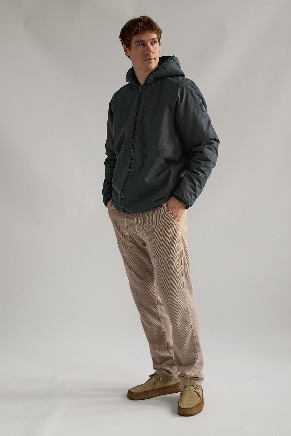Hakluyt Hoded Jacket Dark Sand