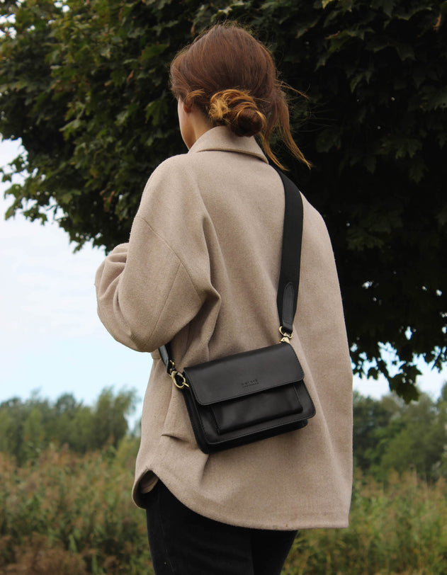 Harper Mini Black Classic Leather