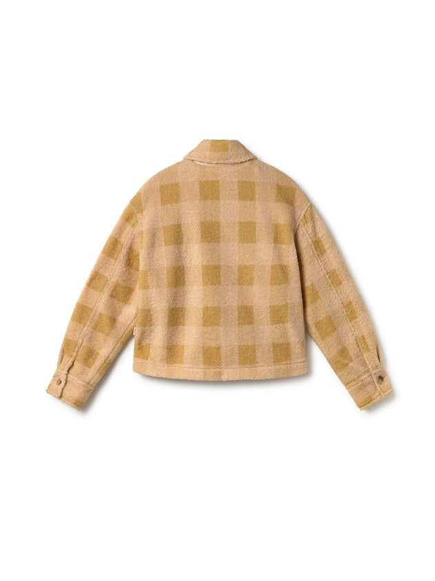 Hoben Jacket Mustard Check