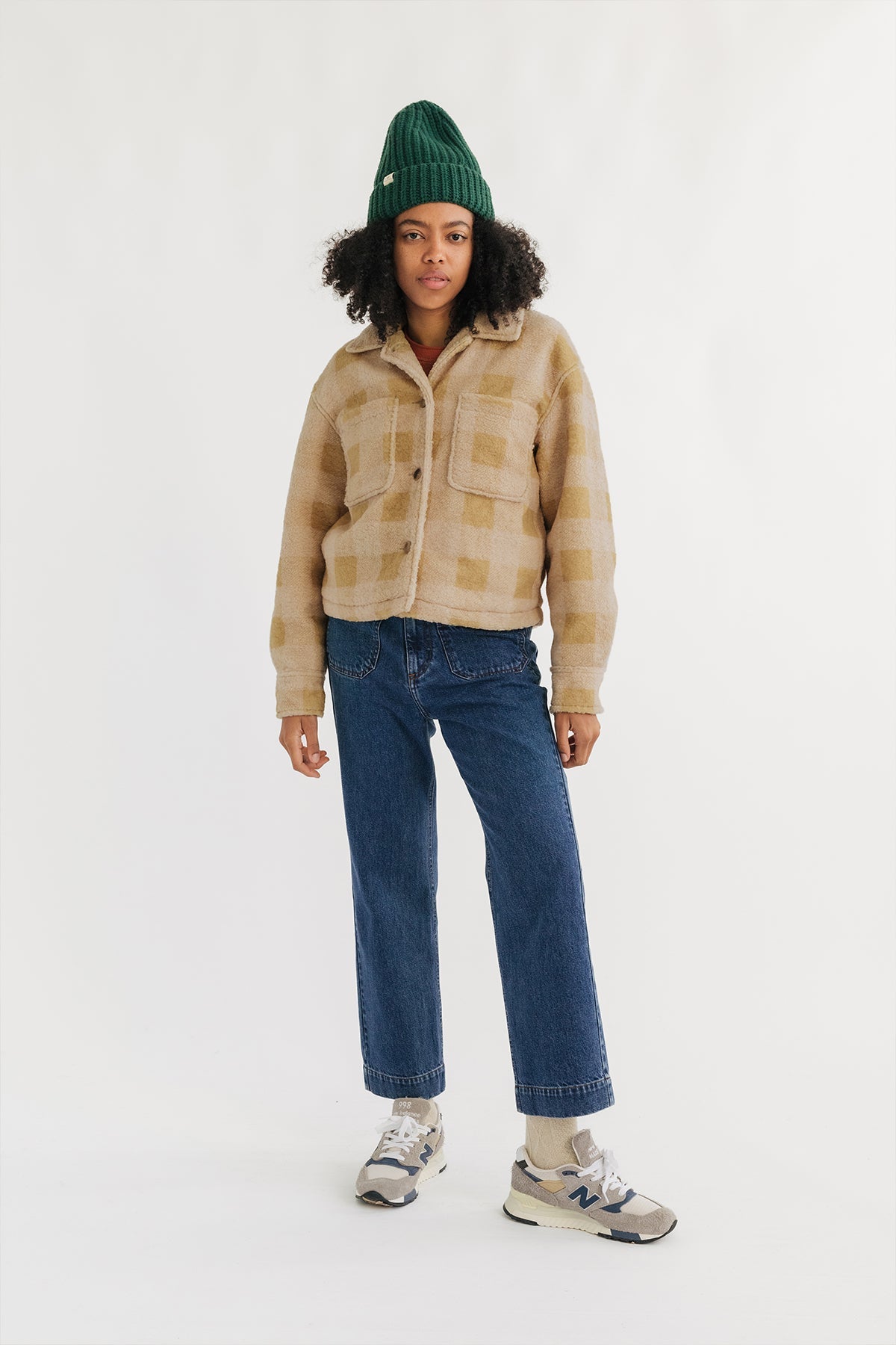 Hoben Jacket Mustard Check