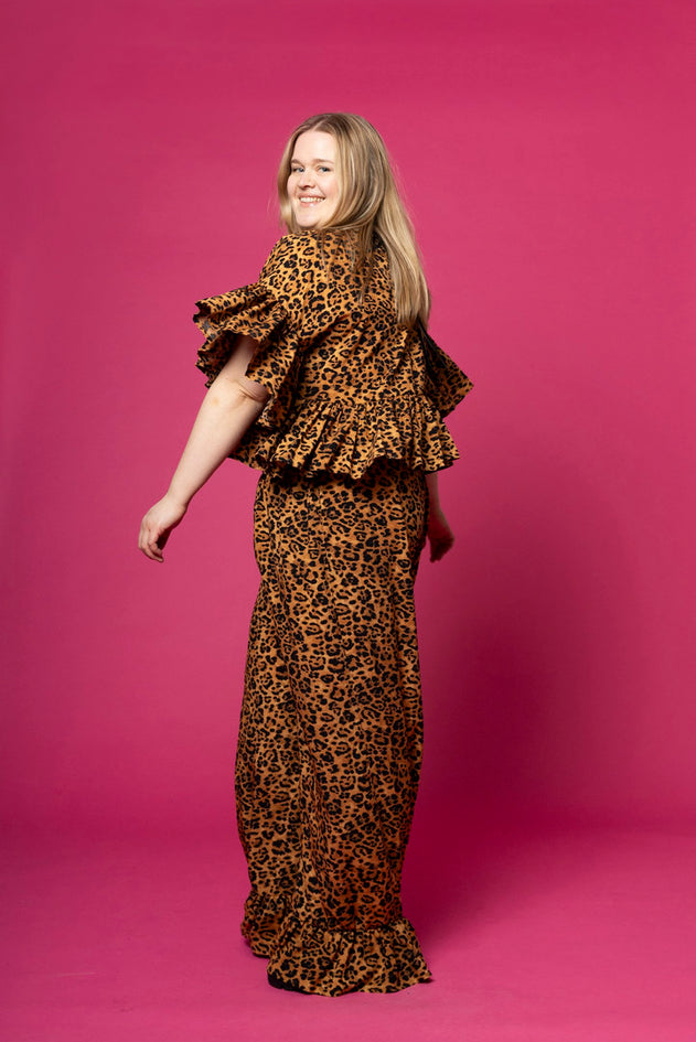 Flirty Blouse Leopard