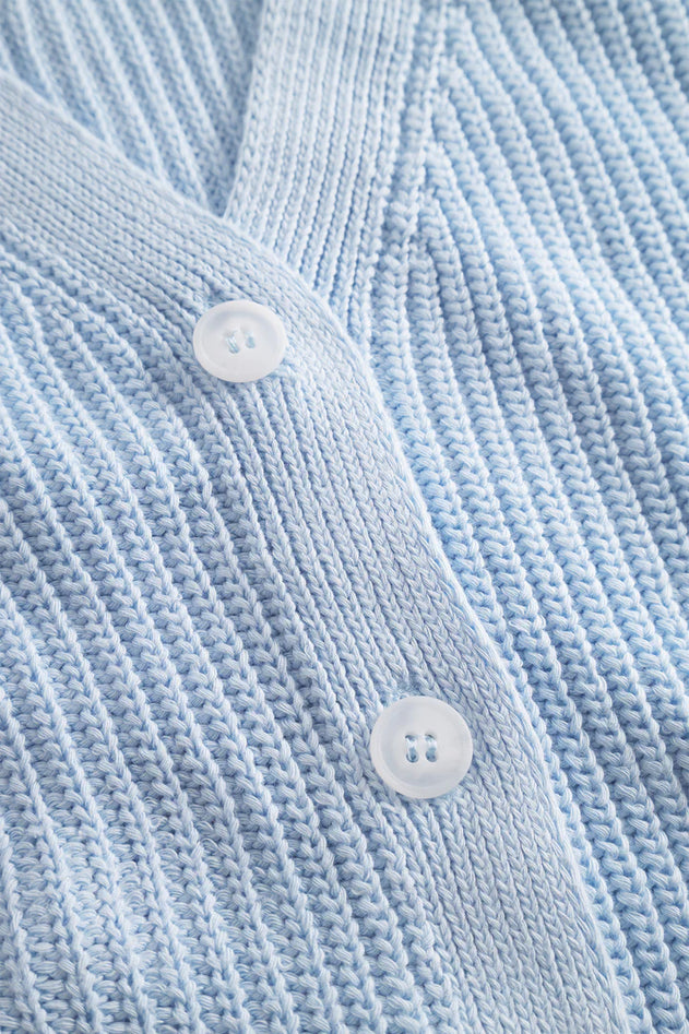 Short Cardigan Light Blue