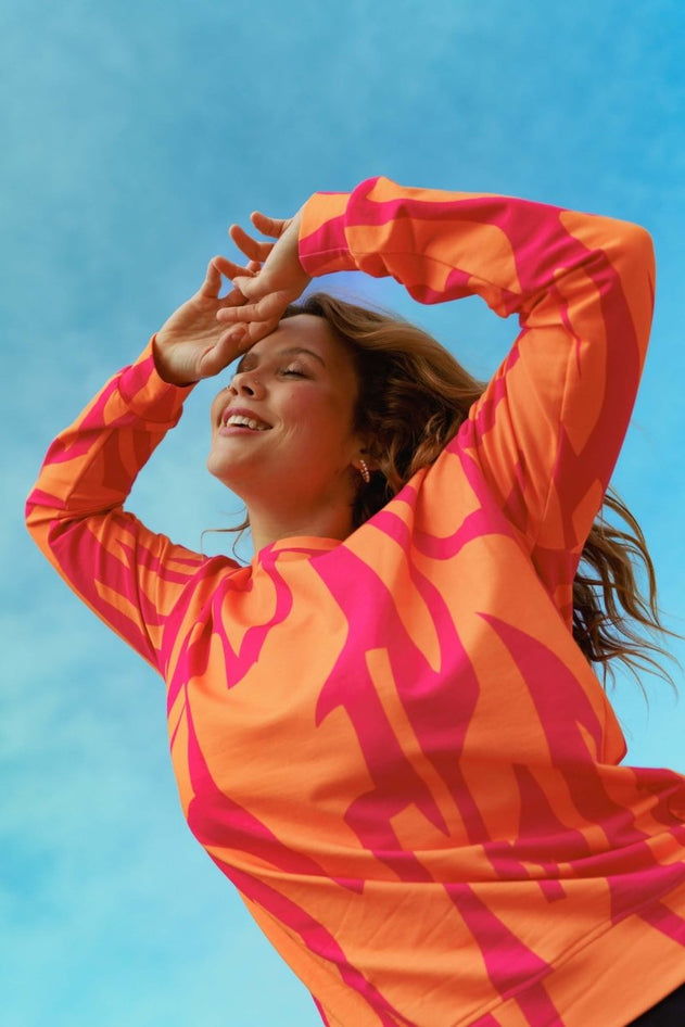 Casual Chic Print Shirt Melody - IVALO.COM