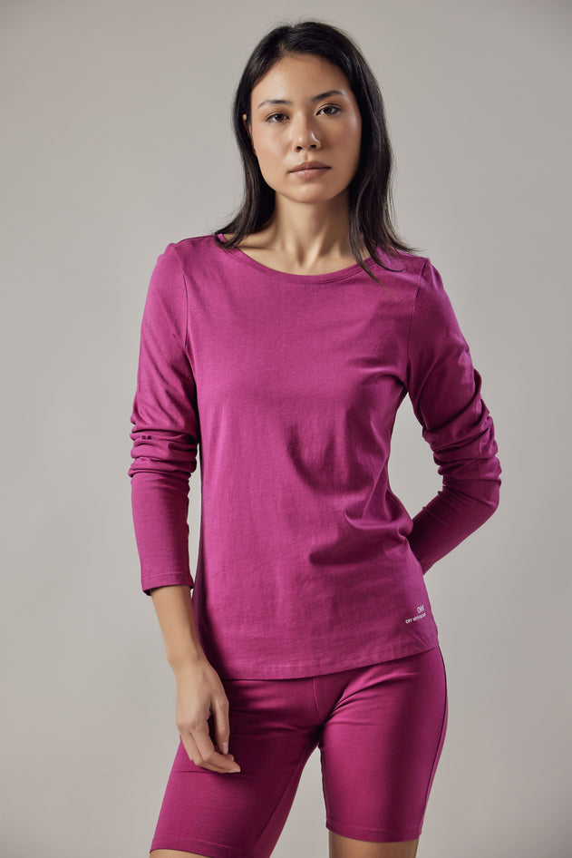 T-shirt een Manica Lunga