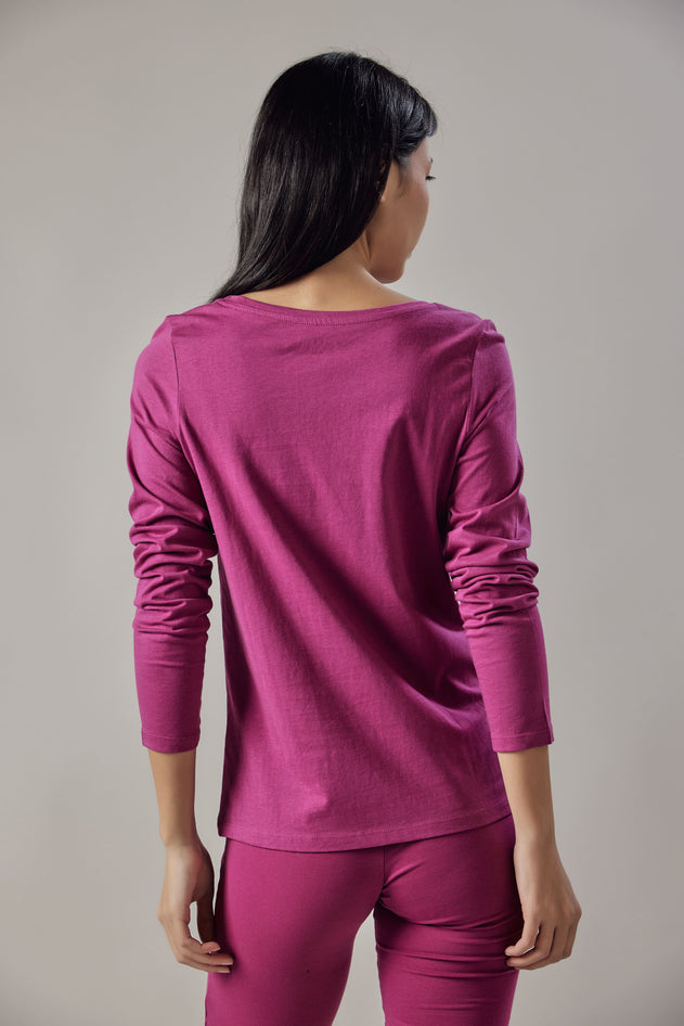 T-shirt een Manica Lunga