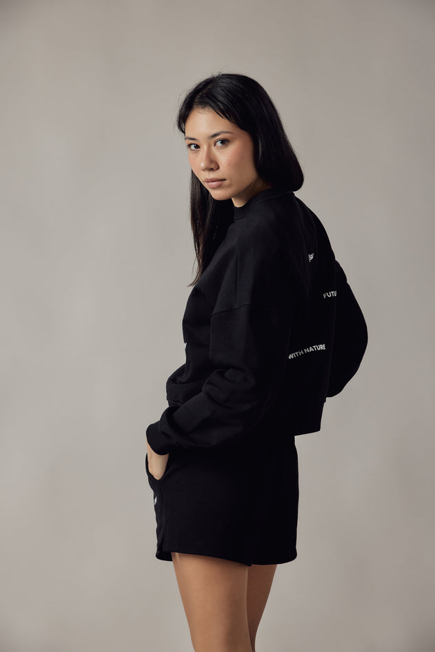 Felpa Girocollo Los model
