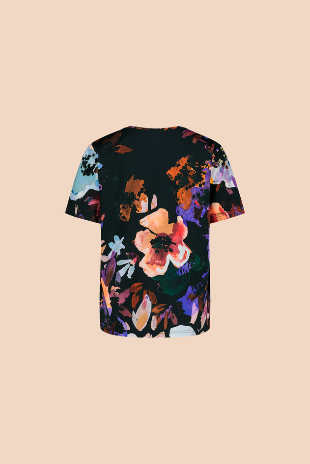 T-shirt Black Anemone
