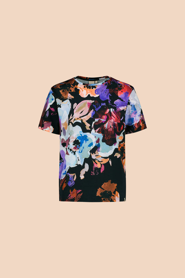 T-shirt Black Anemone