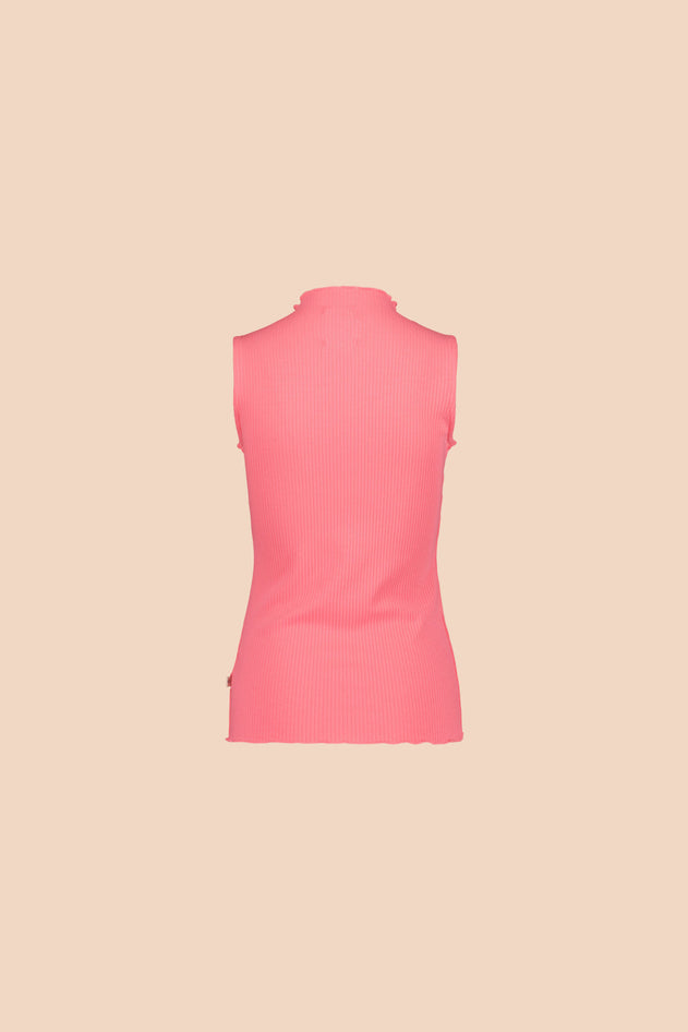 Rib Top Tulip Pink