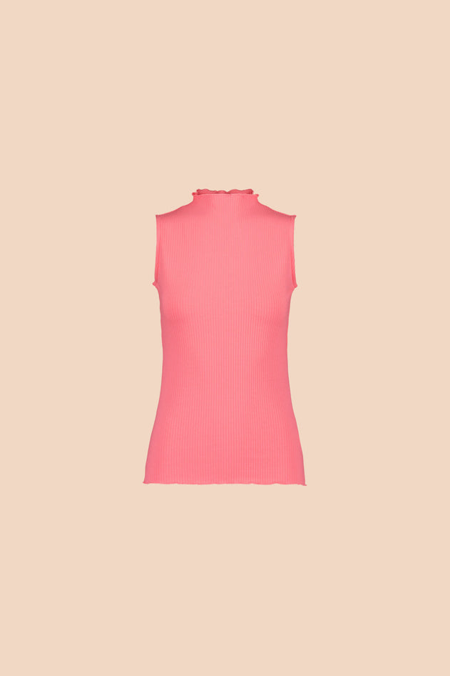 Rib Top Tulip Pink