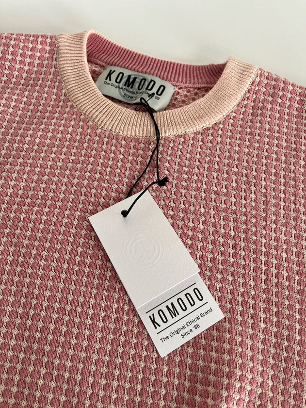 Hana Organic Cotton Jumper Pink