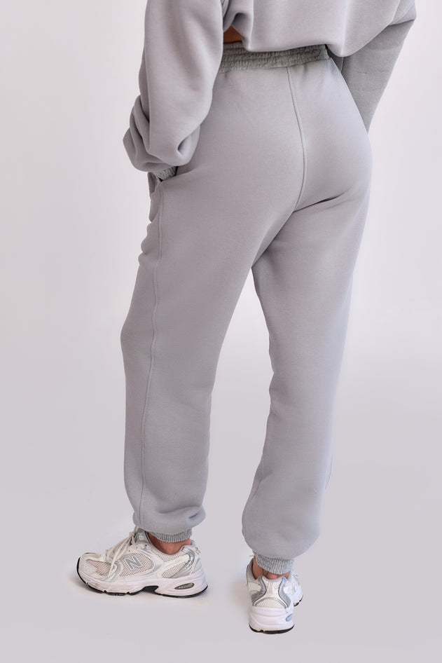 Lantre Jacquard Trim Sweatpants Grey