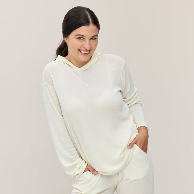 Tam Silk Unisex Merino Silk Hoodie