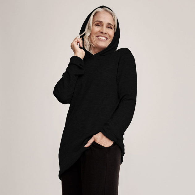 Tam Silk Unisex Merino Silk Hoodie