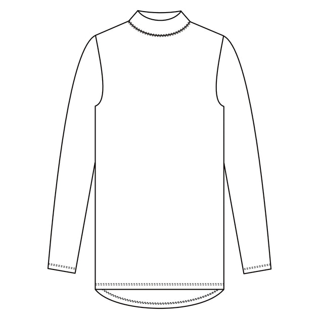 Women's Timmi Long Sleeve Merino Silk Shirt Black