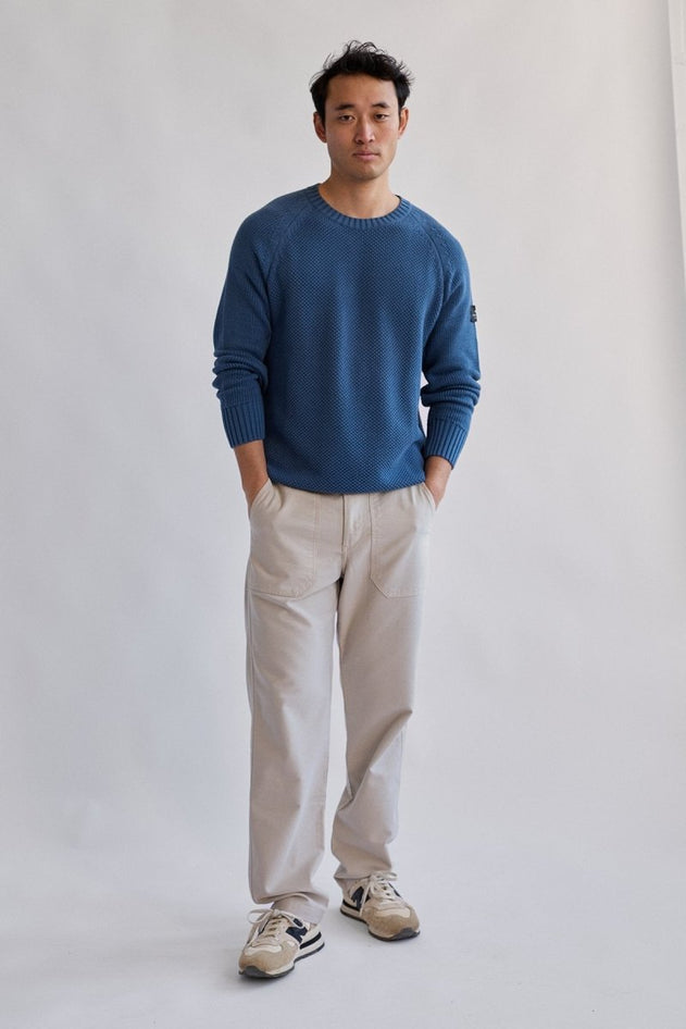 Tortuga Knitted Sweater Blue Ocean - IVALO.COM