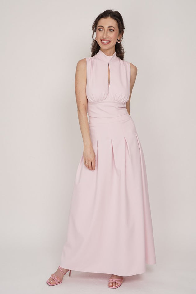 Eleonora Maxi Skirt Powder Pink