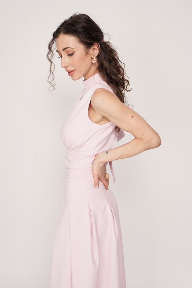 Eleonora Maxi Skirt Powder Pink
