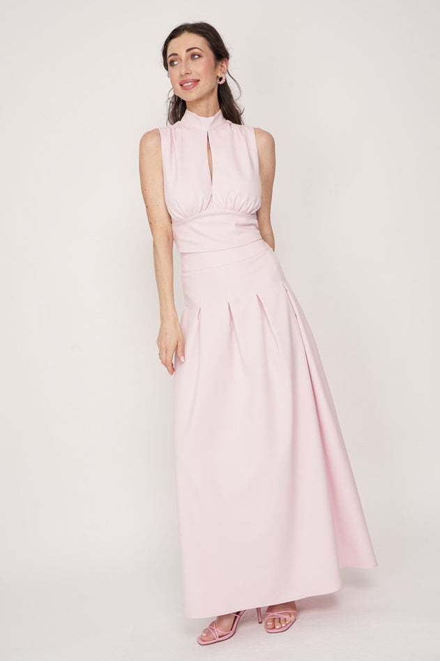 Eleonora Maxi Skirt Powder Pink