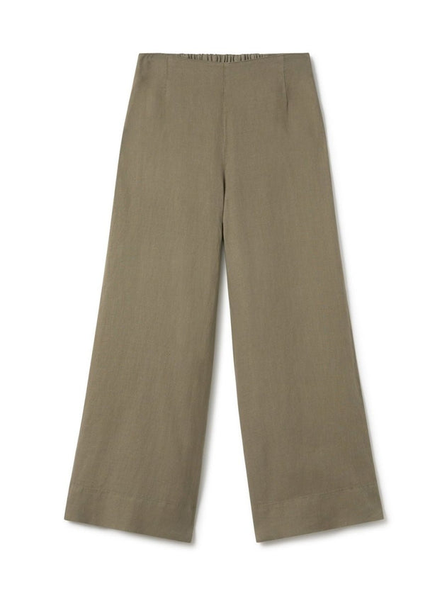 Varmdo Wide Leg Pants Light Khaki - IVALO.COM