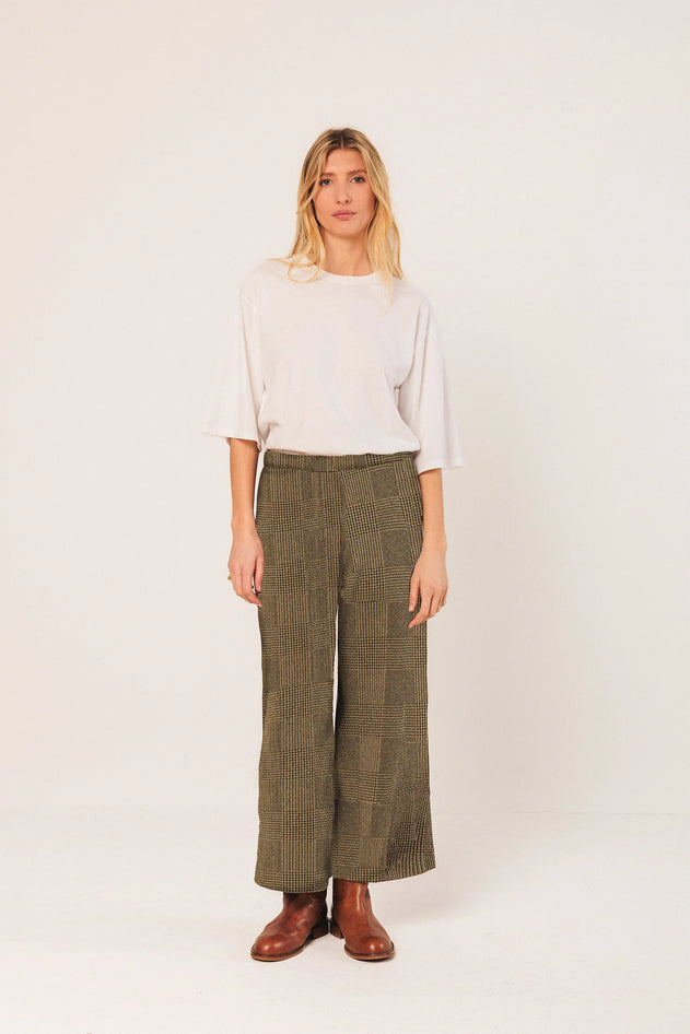 James Culottes Pants Khaki