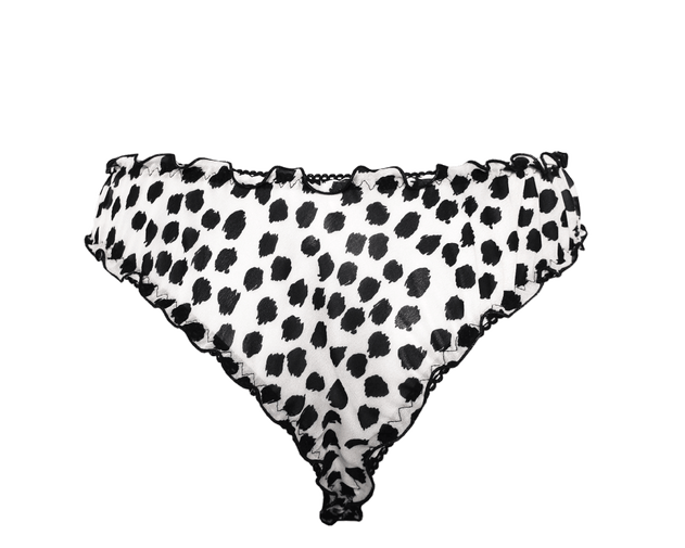 Frilly Panties White Leo