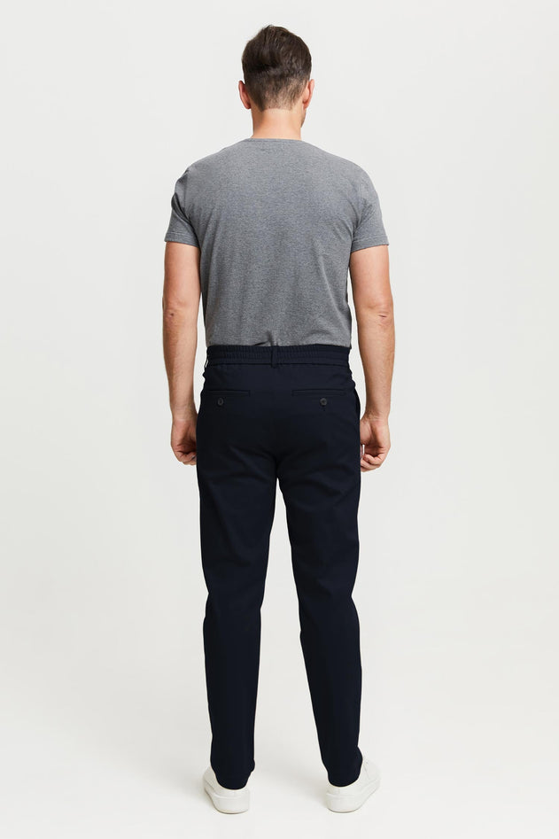 Seppo Organic Cotton Chinos Trousers Blue