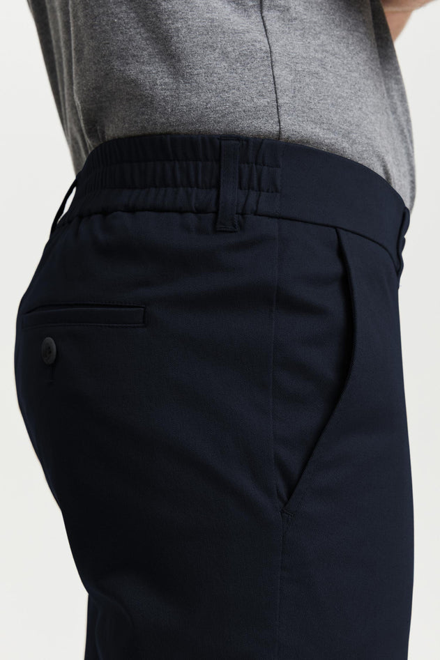 Seppo Organic Cotton Chinos Trousers Blue