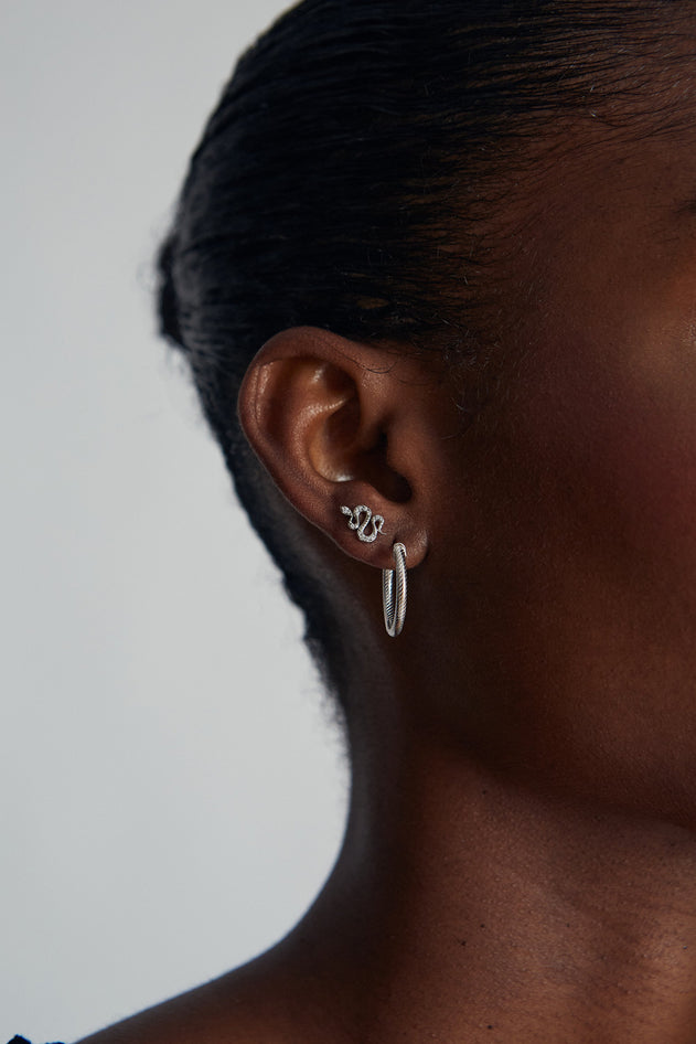 Criolla Earrings Silver