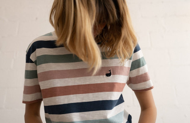 Vido T-Shirt Multicolor Striped - IVALO.COM