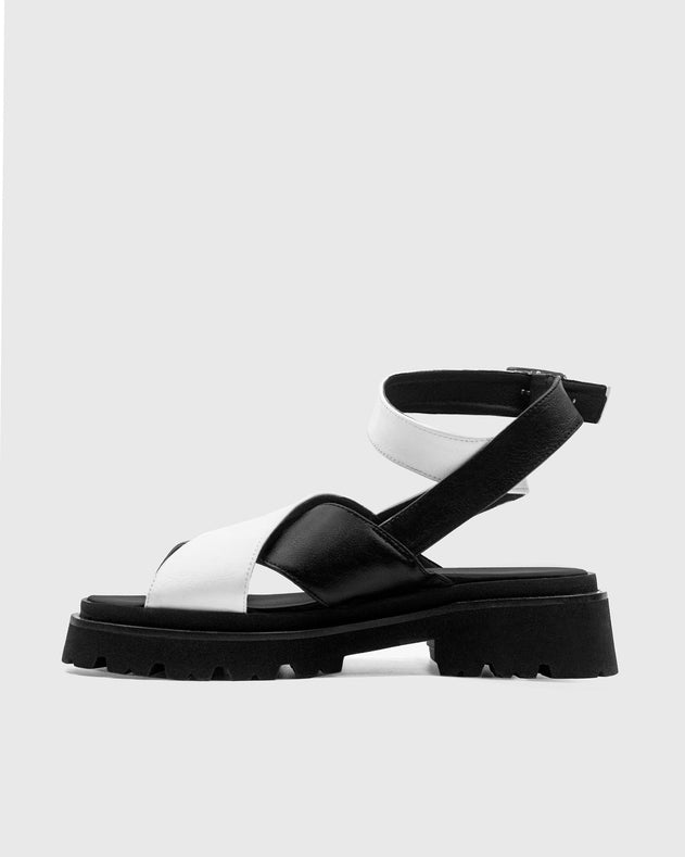 Medley sandalen cactus lederen desserto® wit