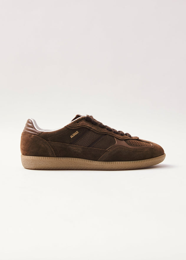 Tb.490 Rife Leather Sneakers Chocolate Brown