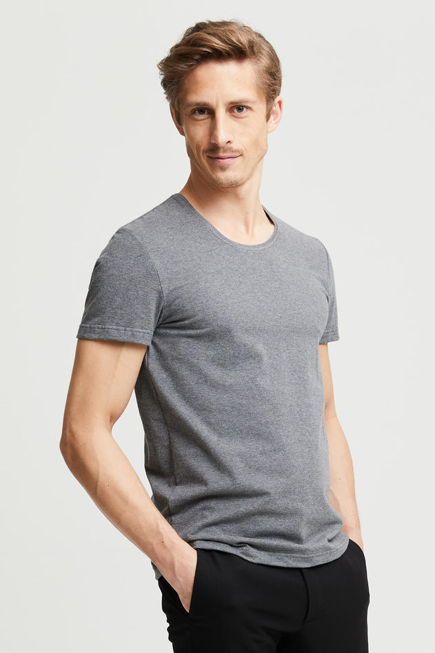 Henri t-shirt grijs