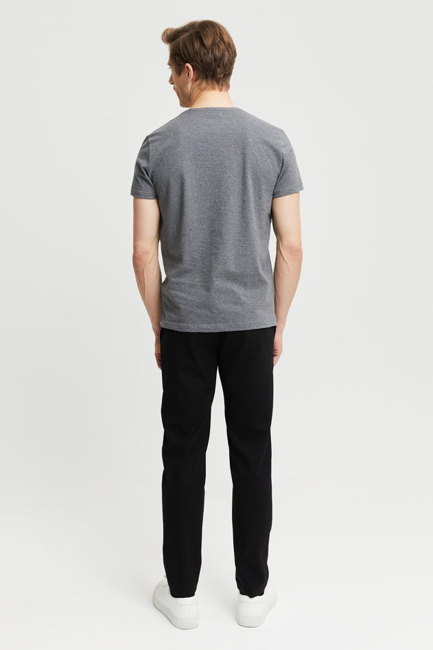 Henri t-shirt grijs